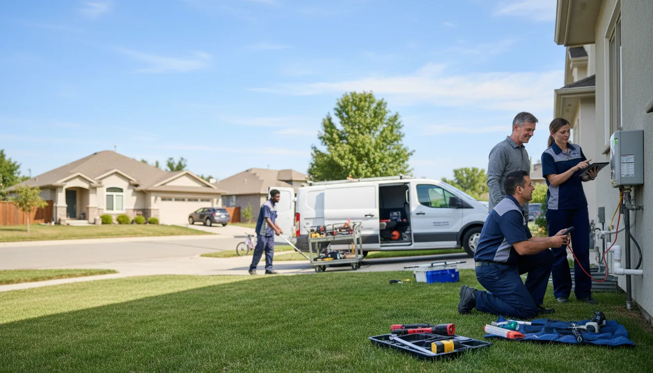 Tankless water heater service in Oberon, ND
